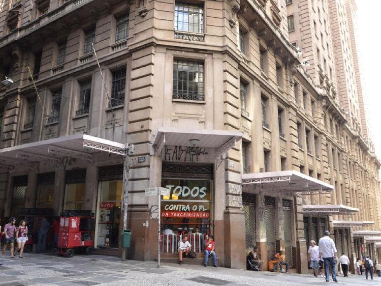 A sede do Sindicato fica na Rua São Bento, 413, Centro de São Paulo Foto: Anju