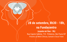 Convite de divulgação da Conferência Livre Nacional de Saúde Mental e Trabalho, que acontece no dia 28 de setembro, na Fundacentro, em São Paulo