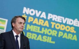 Fotografia do presidente Jair Bolsonaro