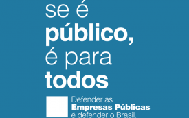 Arte: Comitê Nacional em Defesa das Empresas Públicas