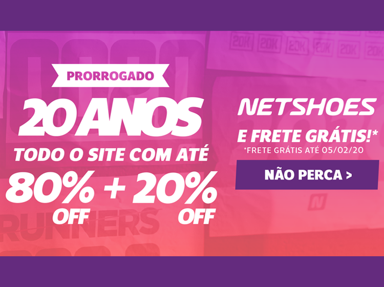 cupom netshoes 80 reais