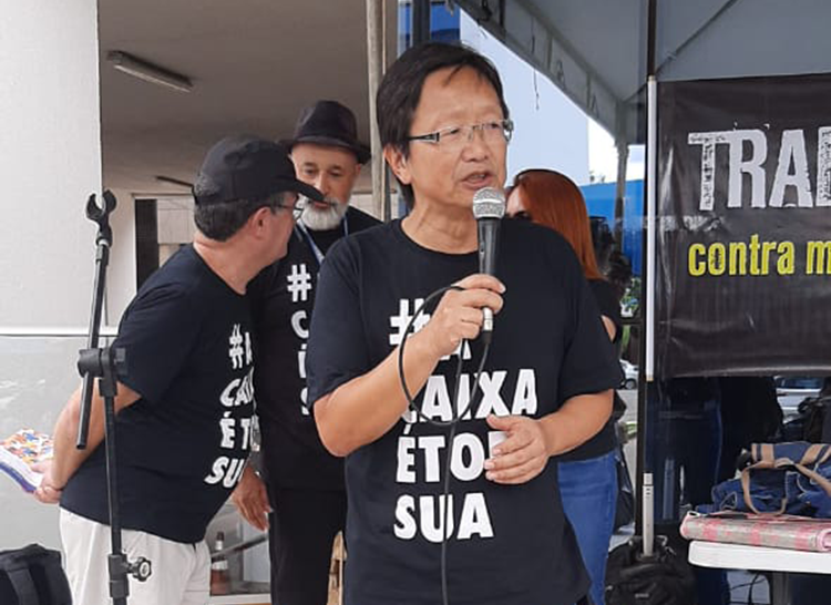 Sérgio Takemoto encabeça Chapa 1, como candidato à presidência da Fenae