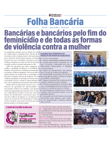 Folha Bancária 6.307 - Março 2026