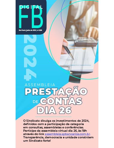 Capa da Folha Bancária Digital de junho 2025
