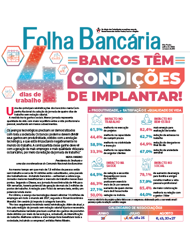 Imagem da capa da folha Bancária edição número 6.282