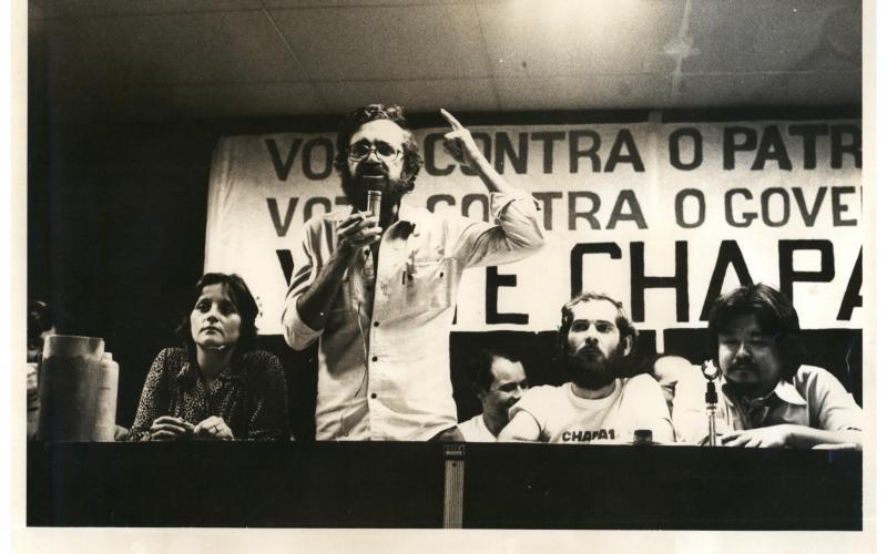 'Era evidente a categoria querer nova forma de condução em suas lutas' Foto: Jesus Carlos / Cedoc