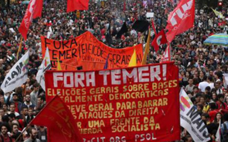 Ano foi de ataques aos direitos trabalhistas, mas de muita luta Foto: Fotos Públicas
