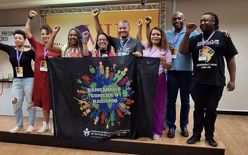 Foto: Seeb-SP Delegação do Sindicato dos Bancários no VII Fórum Nacional pela Visibilidade Negra no Sistema Financeiro