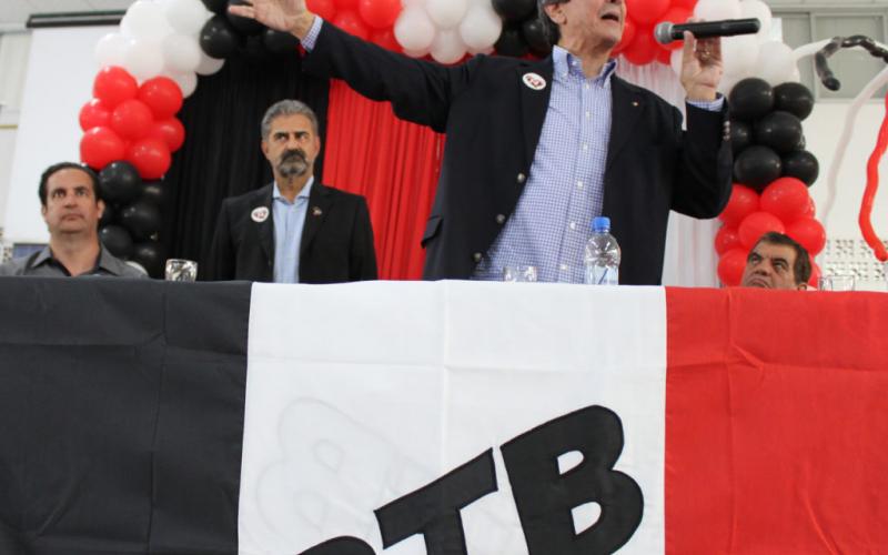 O delator Roberto Jefferson, presidente do PTB, esteve reunido com Temer e Cristiane Brasil nesta quarta-feira 21 Arquivo/PTB