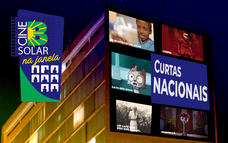 Montagem: Linton Publio Imagem de divulgação do projeto CineB Solar na Janela