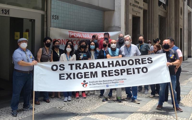 Foto: Seeb/SP Dia Nacional de Luta dos Funcionários do BB