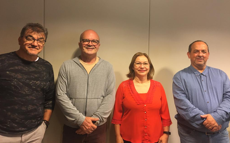 Divulgação Os conselheiros eleitos Nilson Alexandre de Moura Junior (titular no Conselho Deliberativo), Heitor Menegale (titular no Conselho Fiscal), Maria de Jesus Demétrio Gaia (suplente no Conselho Deliberativo), e Valter San Martin (suplente no Conselho Fiscal).