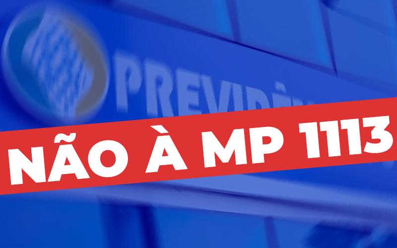 Vote NÃO à MP 1113 nas enquetes da Câmara e do Senado (montagem: Linton Publio/Seeb-SP) Vote NÃO à MP 1113 nas enquetes da Câmara e do Senado