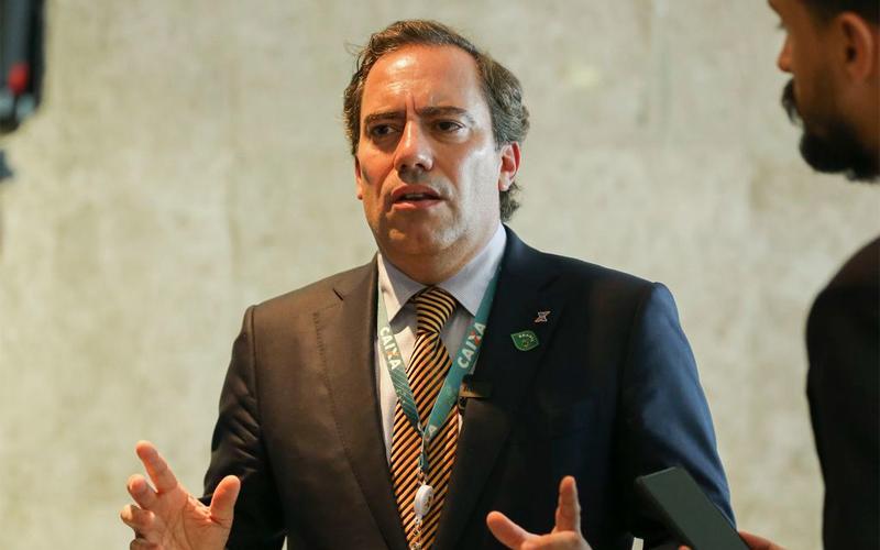 O presidente da Caixa, Pedro Guimarães (Foto: Jose Cruz/Agência Brasil) PLR Caixa 2021 Pedro Guimarães
