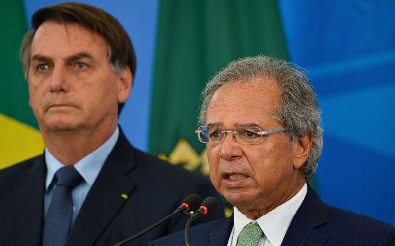 Foto: Marcello Casal Jr/Agência Brasil Jair Bolsonaro e Paulo Guedes