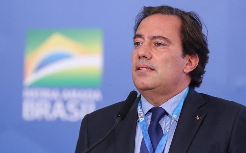 O presidente da Caixa, Pedro Guimarães - Foto: Isac Nóbrega/PR