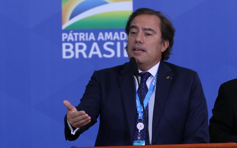 Pedro Guimarães é acusado de assédio sexual por empregadas da Caixa (foto: Agência Brasil) Pedro Guimarães é acusado de assédio sexual por empregadas da Caixa