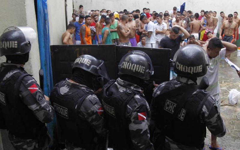 Superintendência do Sistema Penitenciário do Pará (Susipe) e Polícia Militar realizam a Operação Sentinela do Norte, em complexos penitenciários da Região Metropolitana de Belém Akira Onuma-Ascom/Susipe-Fotos Públicas