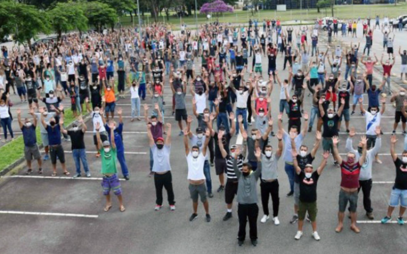 Assembleia em Taubaté: metalúrgicos mantêm vigília e farão carreata nesta sexta-feira Foto: Sindicato dos Metalúrgicos de Taubaté