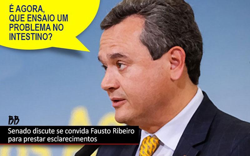 Arte: Contraf/CUT Fotografia do presidente do BB, Fausto Ribeiro