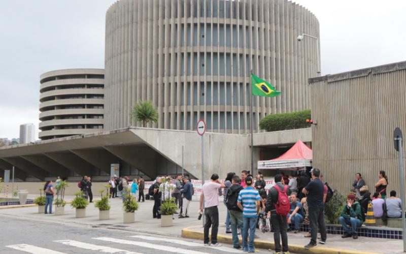 Prédio da Central de Atendimento do Banco do Brasil, na Verbo Divino Foto: Celso Luis (arquivo)