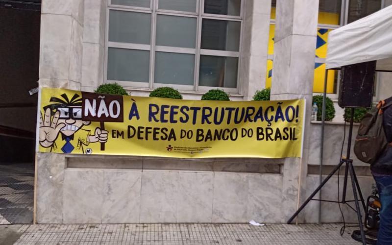 No Empresarial Bom Retiro teve luta contra a reestruturação Foto: Seeb-SP