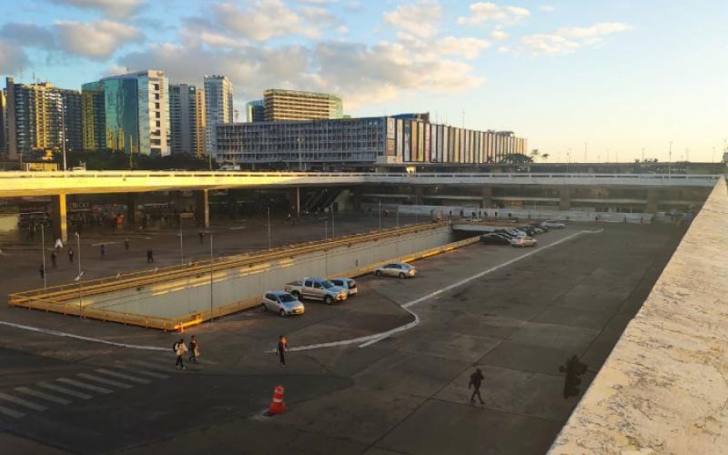 Em Brasília, os rodoviários aderiram à greve contra a reforma da Previdência Foto: CUT/Reprodução