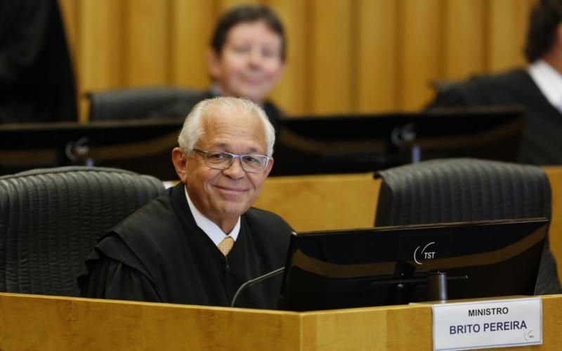 Ministro Brito Pereira assumirá a presidência da da instância máxima da Justiça Trabalhista na segunda 26; ele está no TST desde 2000 Foto: Divulgação/TST