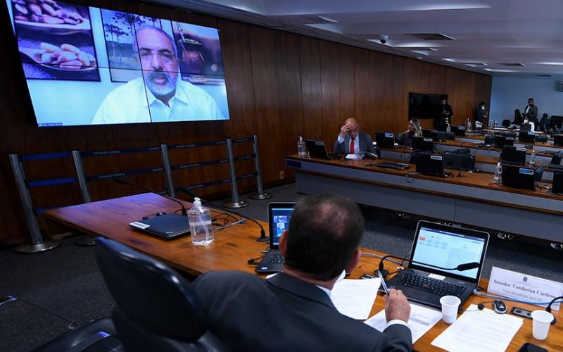 Foto: Edilson Rodrigues/Agência Senado Sessão da CAE do Senado, na qual o PL 5.503/2019 foi aprovado