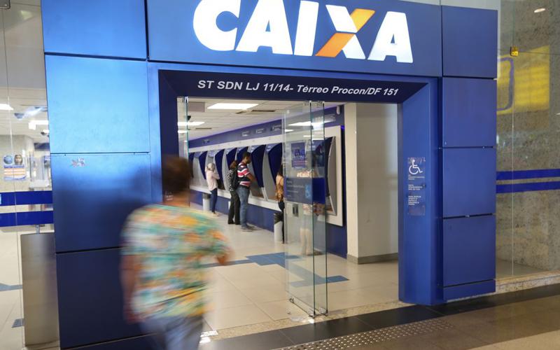 Foto: Fabio Rodriguez Pozzebom/Agência Brasil Fachada de uma agência da Caixa Econômica Federal
