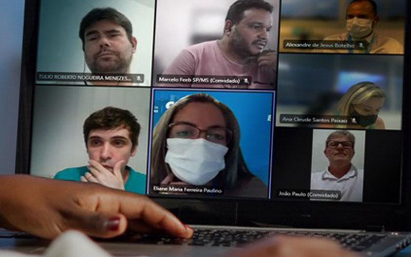 Representantes dos empregados apresentaram proposta, mas o banco não aceitou discutir novos parâmetros para concessão dos deltas Foto mostra representantes dos trabalhadores durante reunião que discutiu novas regras para definir a sistemática da distribuição dos deltas para os empregados