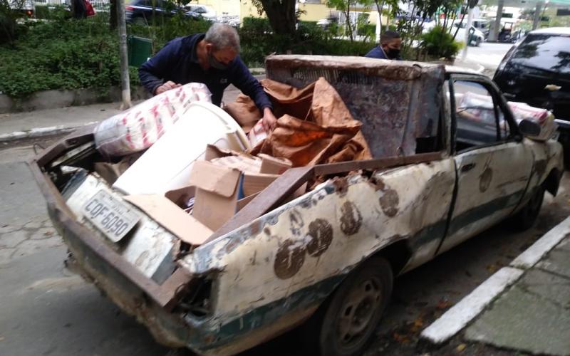 Carroceiros estão passando por dificuldades devido a crise do coronavírus Divulgação do Reciclando Solidariedade
