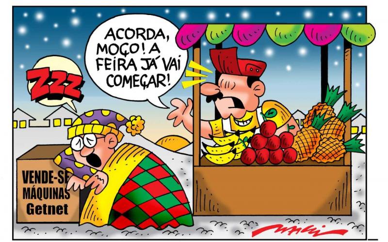 Charge: Márcio Baraldi