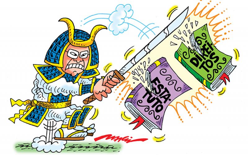 Charge: Márcio Baraldi
