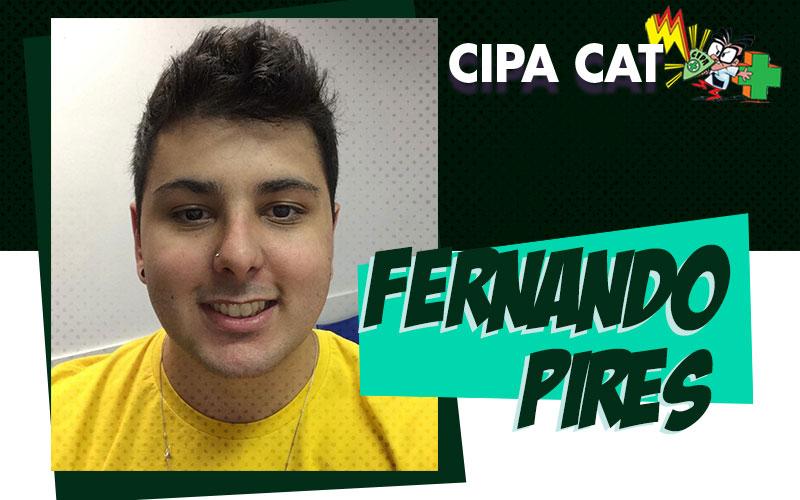 Montagem: Linton Publio/Seeb-SP Fernando Pires, eleito cipeiro do CAT