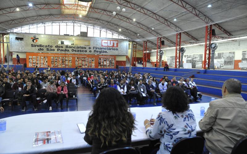 Bancários debatem conjuntura em Conferência Estadual Foto: Mauricio Morais/Fetec-CUT/SP