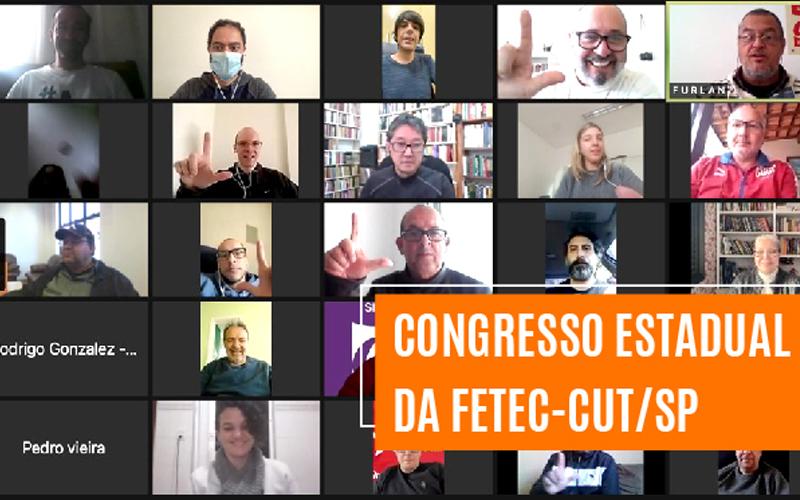 Montagem: Apcef/SP Congresso Estadual dos Empregados da Caixa Fetec/SP