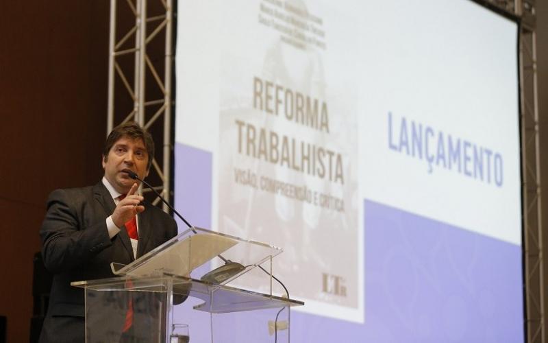 Evento reuniu "sociedade civil organizada no mundo do trabalho", diz presidente da Anamatra, Guilherme Feliciano Foto: Divulgação / Anamatra