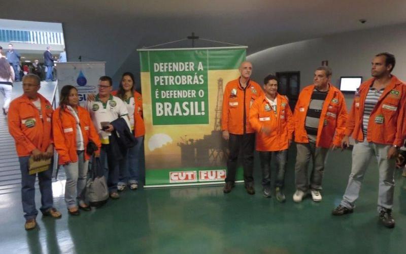 Petroleiros mantêm luta permanente em defesa da Petrobras como empresa pública Foto: FUP