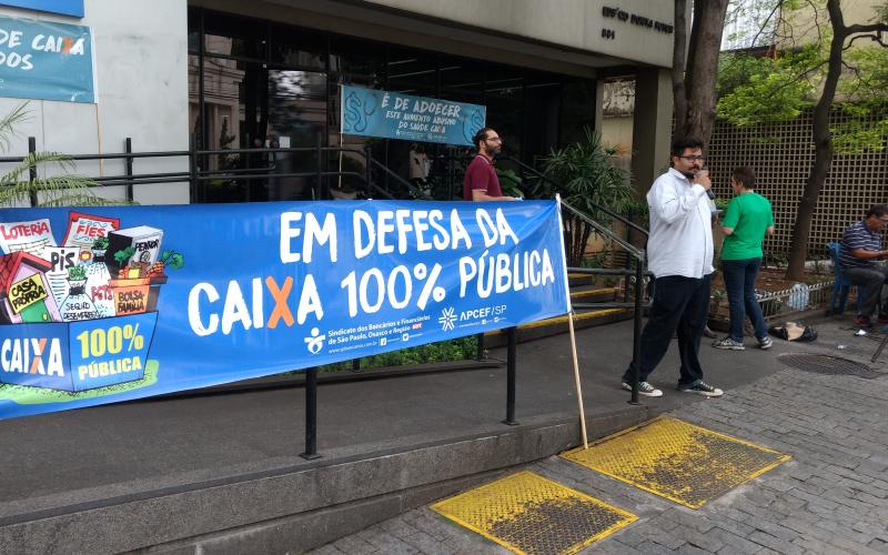Dionísio Reis: 'é muito importante a organização dos trabalhadores na defesa dos seus direitos' Foto: Seeb-SP