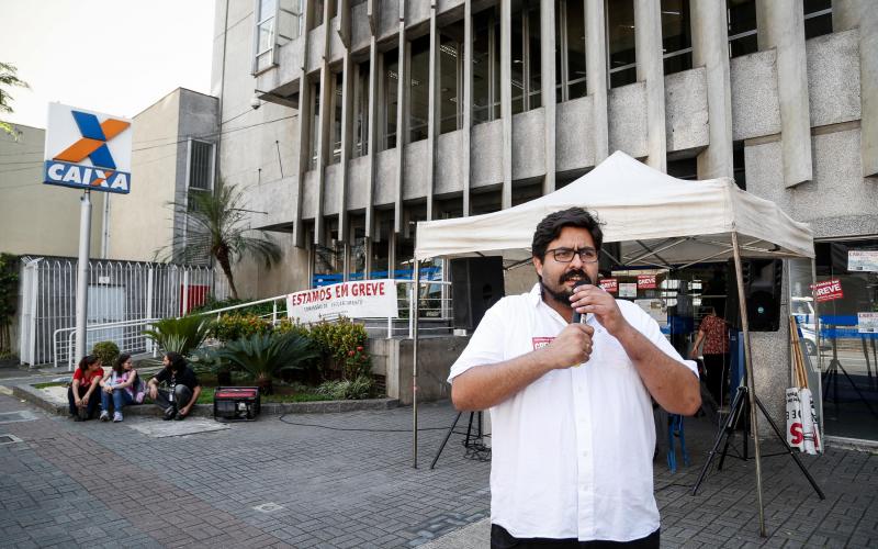 Dionísio Reis, coordenador da CEE-Caixa e diretor executivo do Sindicato Foto: Seeb-SP