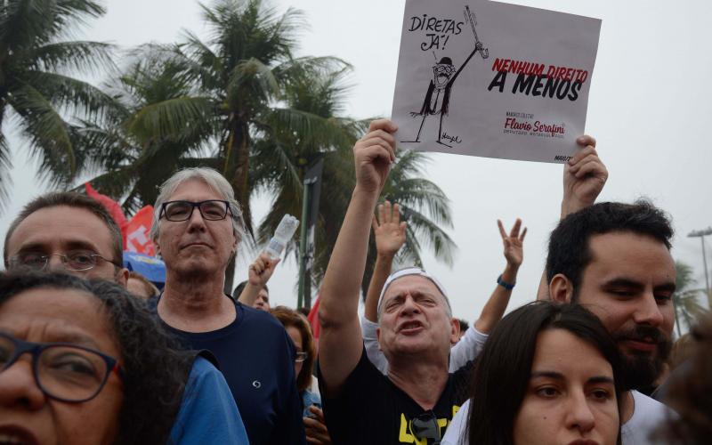 Pesquisa mostra que 89% dos brasileiros defendem eleições diretas Foto: Tânia Rego / Agência Brasil