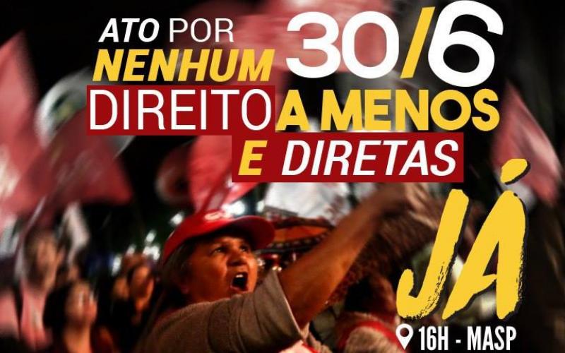 Será no mesmo dia em que várias categorias promoverão greve Arte: Raphaelle da Hora / CUT-SP
