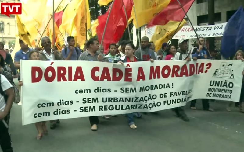 Para movimentos sociais, corte de RS 948 milhões deixa o estado sem perspectiva de política habitacional e contribui para o aumento do déficit de moradia TVT/REPRODUÇÃO