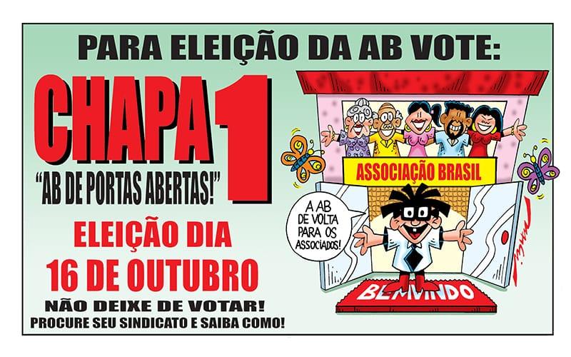 Charge: Márcio Baraldi Charge: Márcio Baraldi