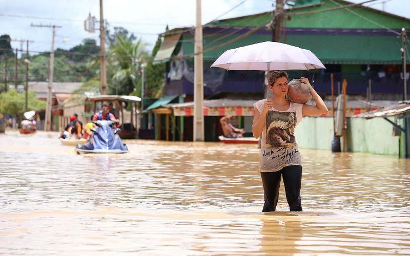 Na cidade de São Paulo, gestão do PSDB gastou apenas um terço de toda verba orçada para combater enchentes e alagamentos ARQUIVO EBC