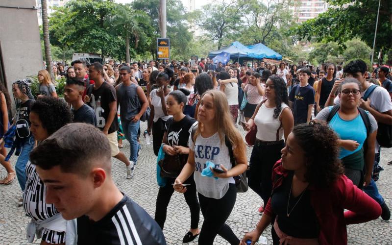 As "inconsistências” na correção de quase seis mil provas do Enem contaminaram todo o sistema FERNANDO FRAZÃO/AGÊNCIA BRASIL