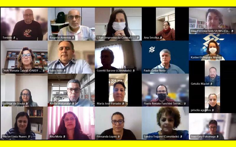 Imagem: Fabiana Lumi/Seeb-SP Negociações não avançam em mesa sobre teletrabalho com o BB
