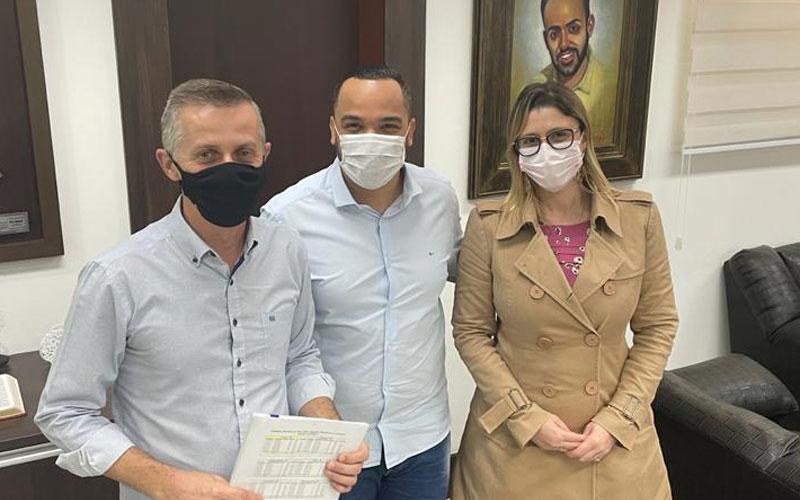 Tafarel, Hugo Prado e Thais Miana