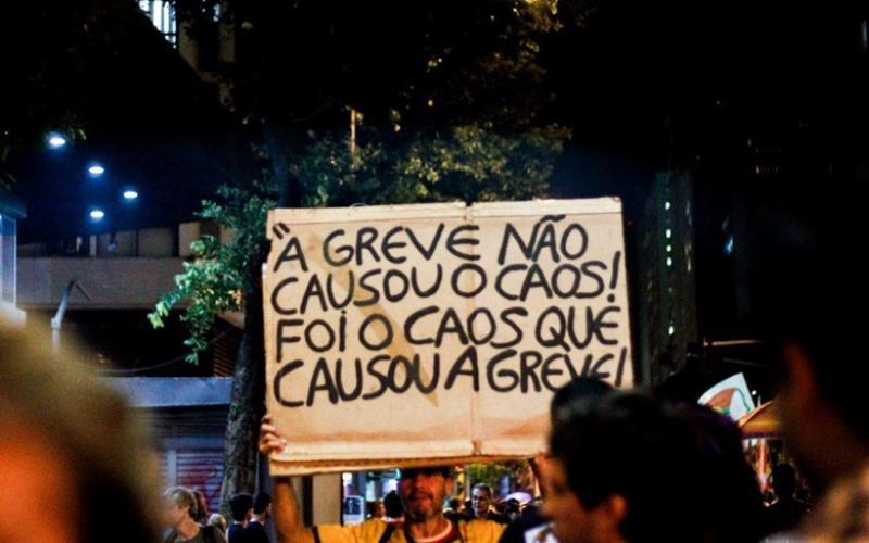 Para Vagner Freitas, os dias 15 e 30 de maio mostram a unidade popular e fortaleceram a greve marcada para o dia 14 de junho Foto: UNE